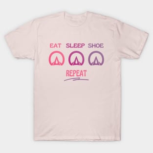 Eat Sleep Shoe Repeat T-Shirt